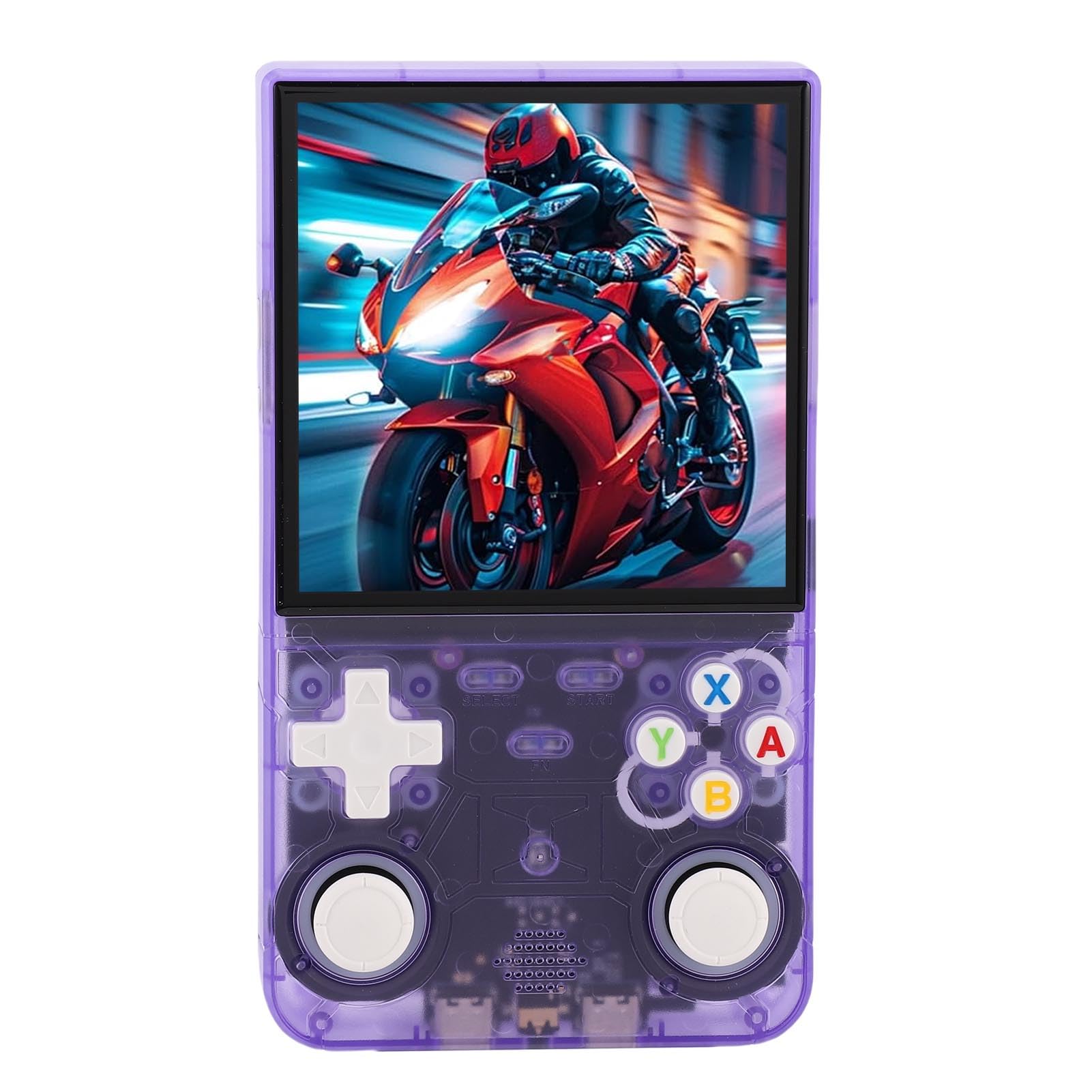 Console di Gioco Portatile Portatile Console di Gioco retrò con Doppio Joystick e Schermo da 4 Pollici per, Batteria da 3500 MAh (64G)