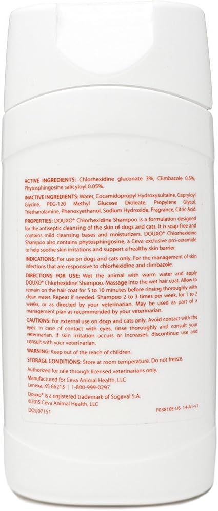 douxo chlorhexidine ps shampoo