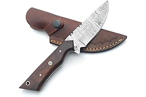 Bastion Knives Custom Handmade Damascus Fixed Blade Knife