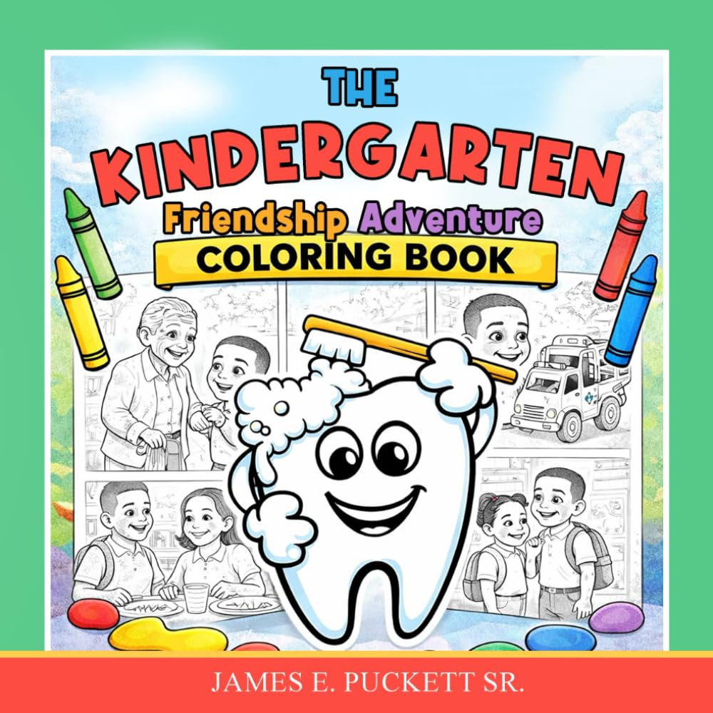 The Kindergarten Friendship Adventure Coloring Book