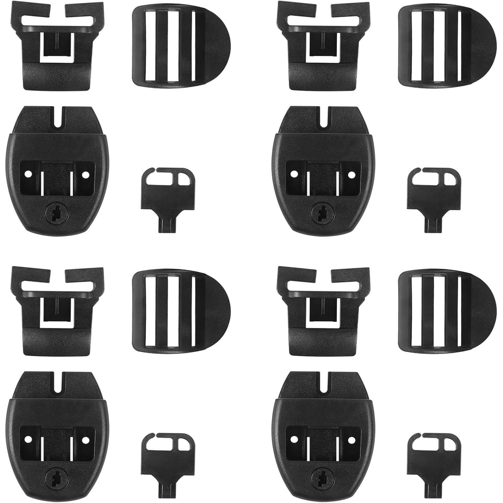 10Set Spa Cover Clamps Hot Tubs Locking Clip Hot Tubs Cover Latches Buckle for Pool and Accident Clamps for Pool
