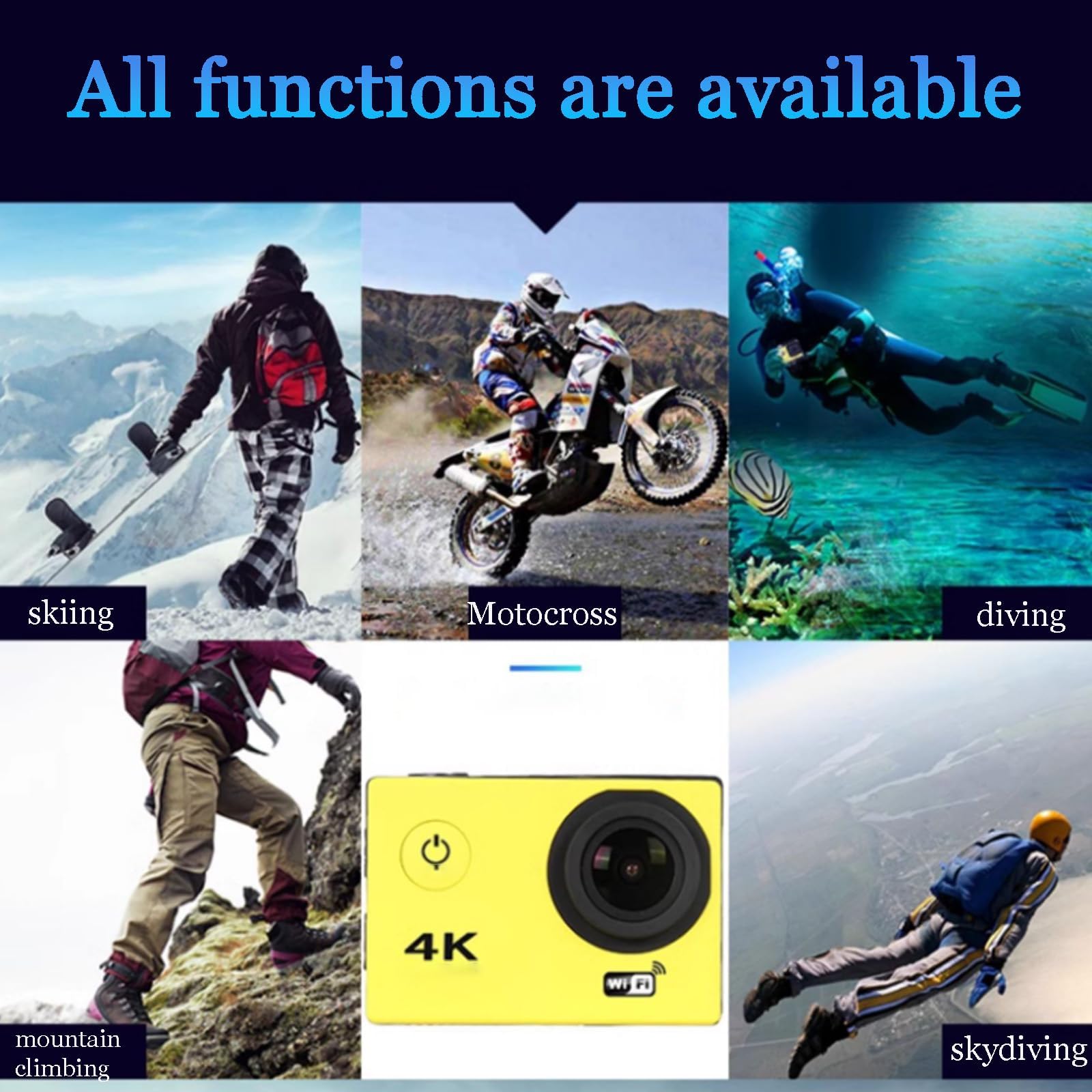 Telecamera per Casco Moto per GSB G361 Dual Lens 2020-2025, Dash Cam Moto con Registrazione in Loop, Fotocamera Sportiva Registratore Casco per Sicurezza e Viaggi