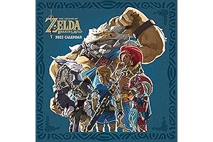 The Legend of Zelda Adventure Time 2022 Calendar