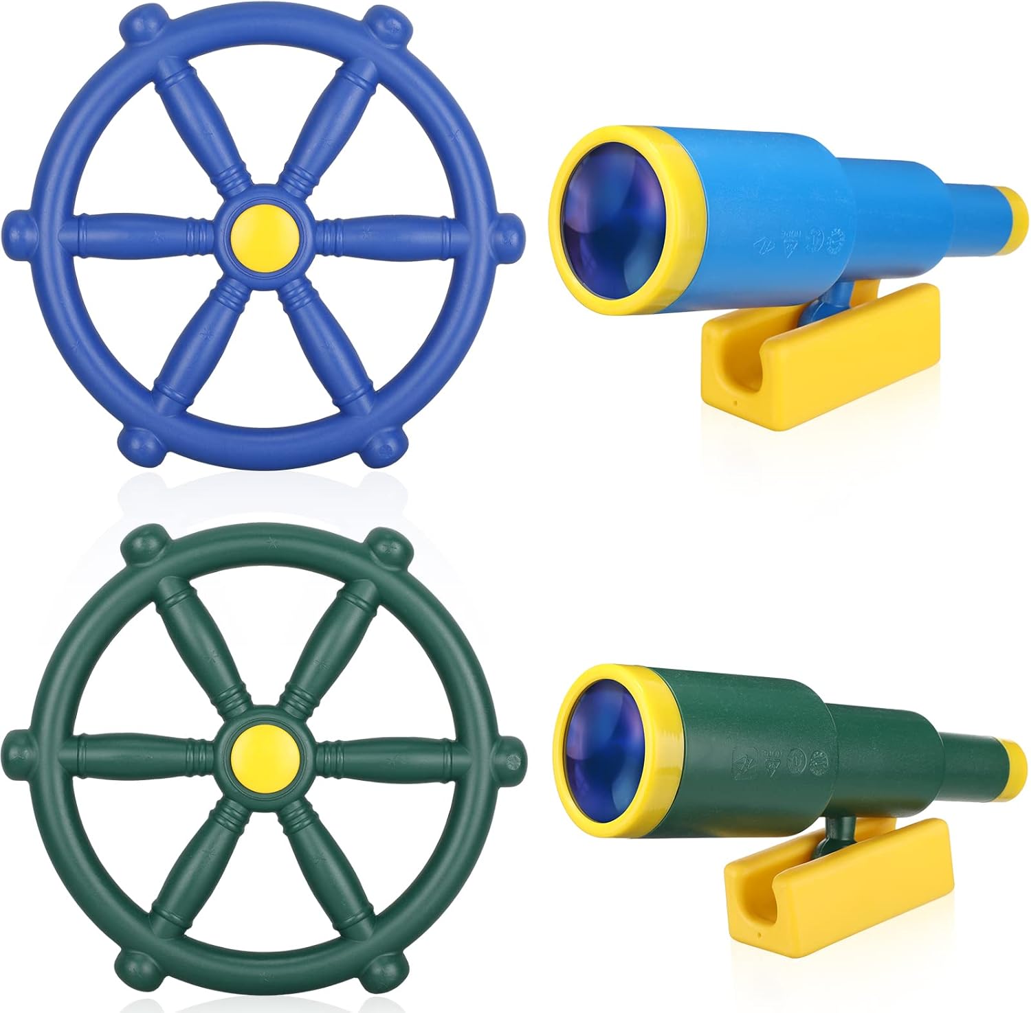 Outus 4 Pcs Playground Accessories, Swing Set Accessories