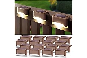 DenicMic 16 Pack Balcony Lights for Apartments Solar Powered
