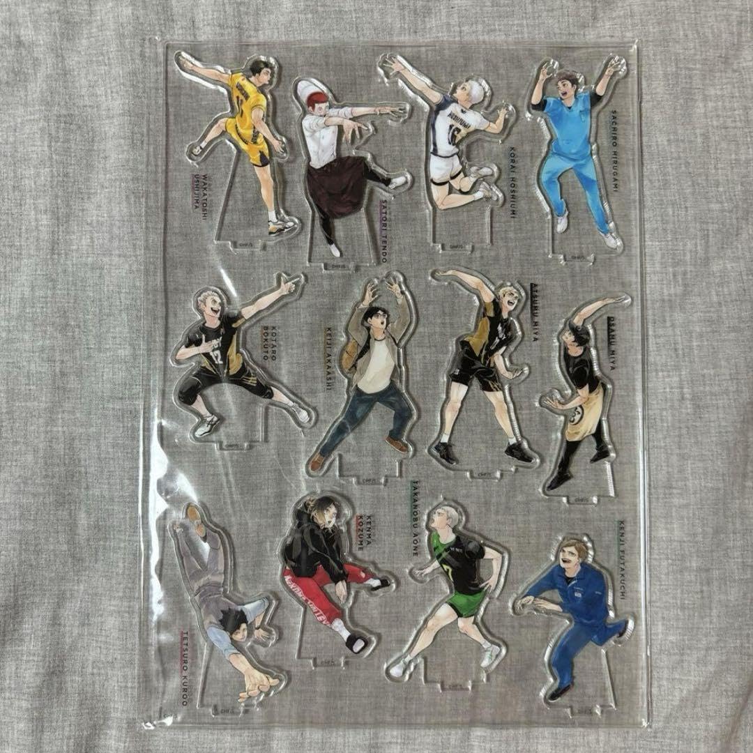 Amazon.co.jp: ハイキュー!! クロニクル アクスタ全種+ピンバッチ 