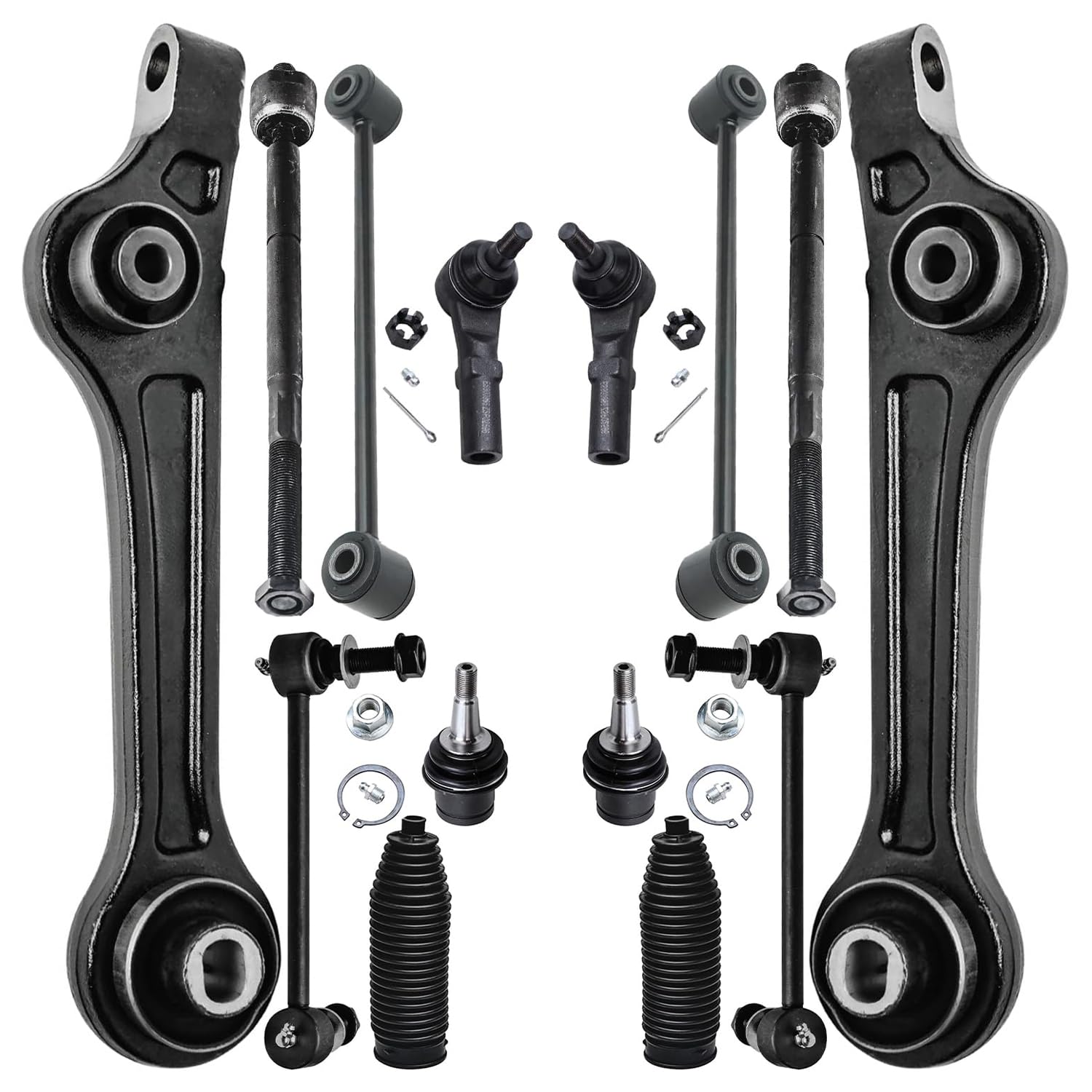 Detroit Axle - 14pc End Kit for 11-20 Dodge Charger 11-18 Challenger 11-14