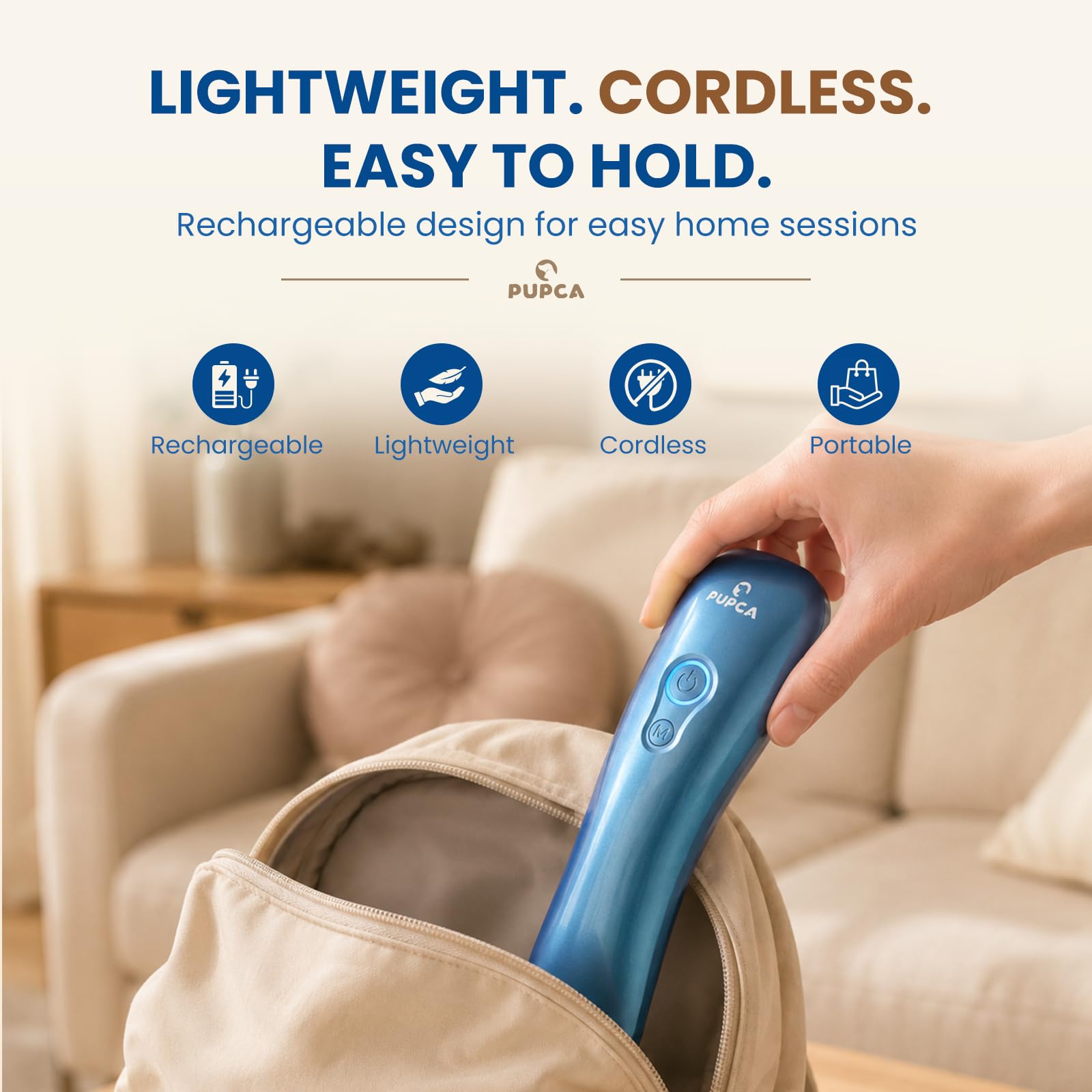 Dispositivo Terapia Luz Roja para Perros y Gatos, 18 * 620nm Dispositivo de Fototerapia para Mascotas Músculos, Cadera & Articulaciones, 2 Modos & Temporizador de 15 Minutos, Uso Diario en Casa