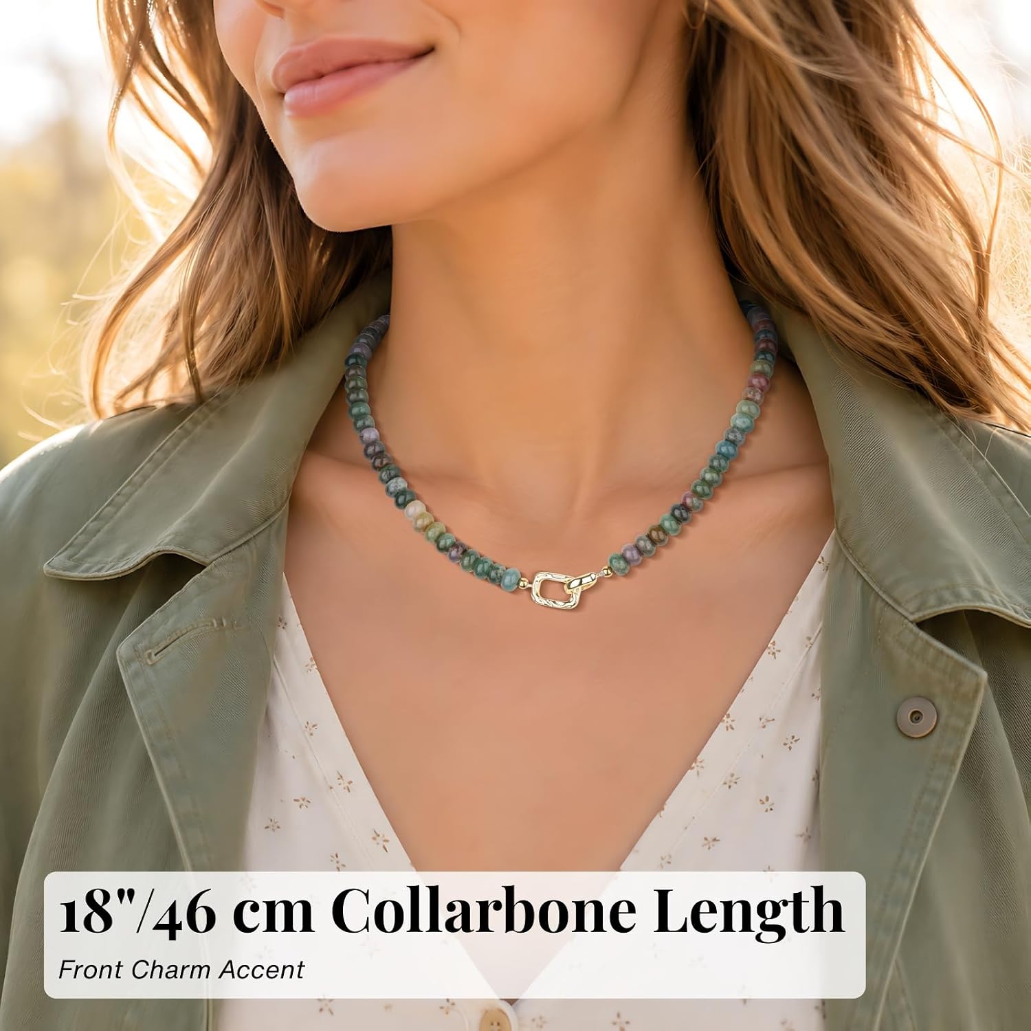SAMYA Beaded Necklace for Women