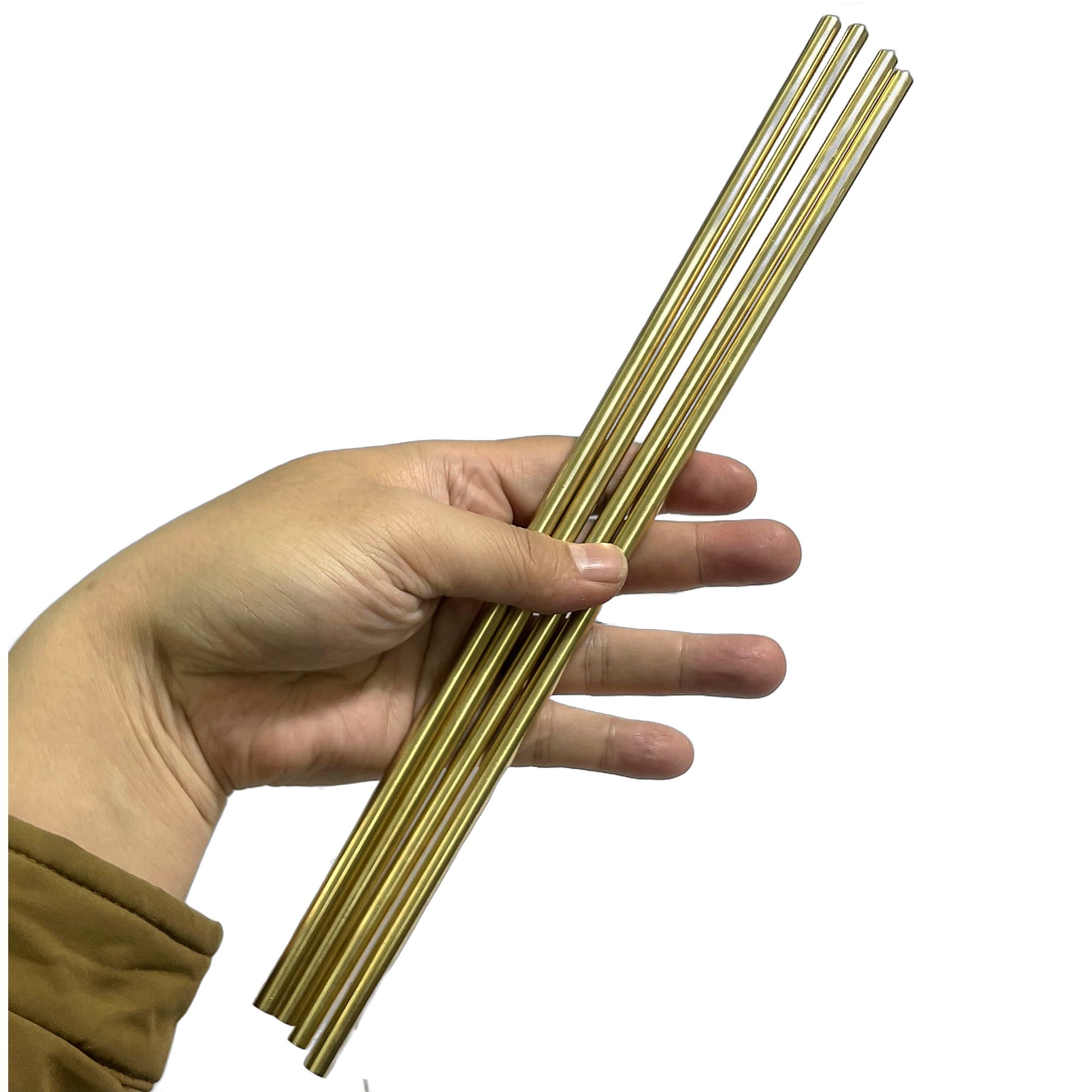 Brass Rods for Crafts - 1/4 x 12 Inch -7