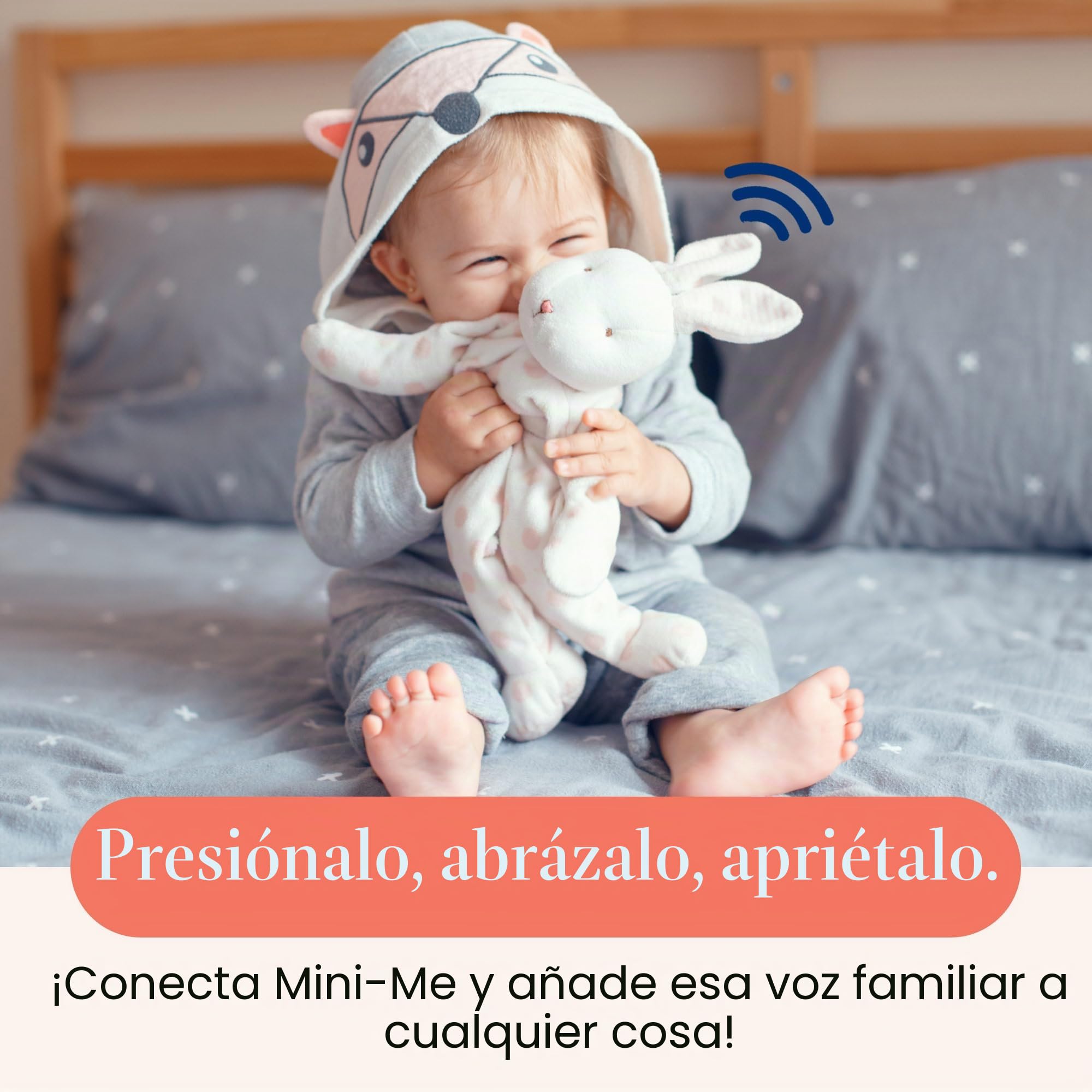 VoiceGift Grabadora de Voz multimensaje de 60 Segundos, graba Mensajes Personalizados para Peluche, Osito de Peluche, muñeca y Almohada, Paquete de 2 (edición estándar)