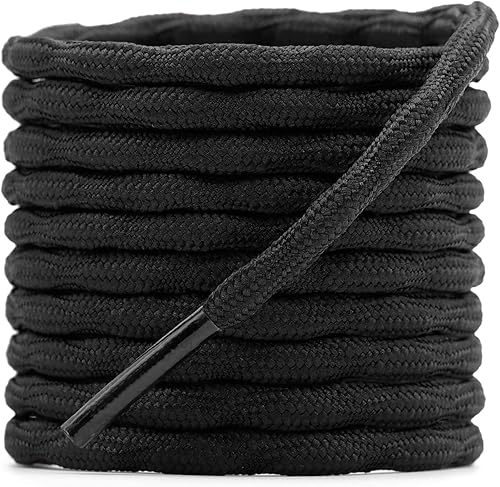 DELELE 2 pares de cordones redondos con forma de onda, antideslizantes, resistentes y duraderos, para escalada al aire libre, cordones para zapatos