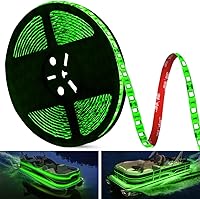 Vista 1 de Luces LED de barco de 25 Pies, tira de luces LED de pontón marino impermeable, luz interior de cubierta de barco, accesorios de barcos, iluminación