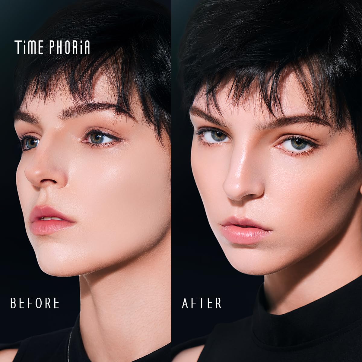 ECLIPSE SPARK 2 in 1 Face Contour Sticks, Blendable, Non-greasy, Long-lasting Cream Face Contouring Pen, Lightweight Finish Makeup, Buildable Coverage, Easy Application (01 LUNAR) - Image 6