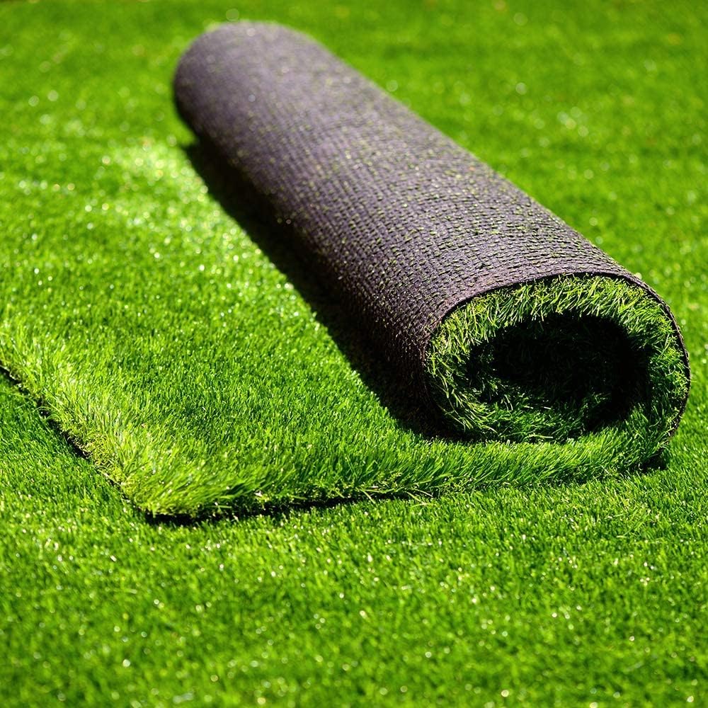 CHETANYA Loomtex High Density Artificial Grass Mat, Carpet, Floor Mat for Balcony, Garden Decoration Mat, for Hotel Decoration|35MM | Color: Green, Size: 4.5 x 19 Feet (B0D8H76Y6Q) Amazon Price History, Amazon Price Tracker