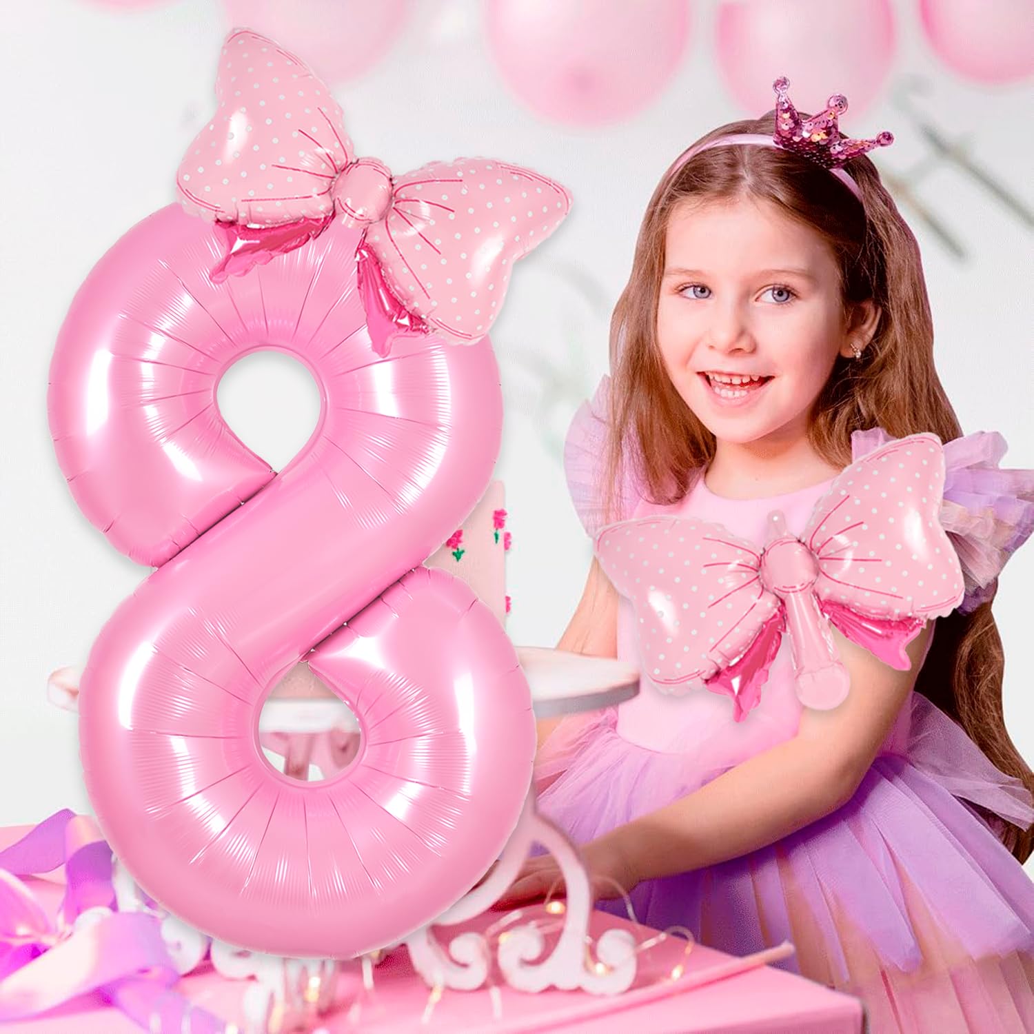 Amazon.com: Pink 13 31 Balloon Numbers Pink Birthday Decorations