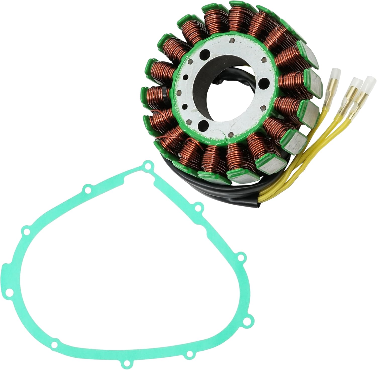 Caltric Stator and Gasket Compatible With Kawasaki 750 Vn750 Vn 750 Vulcan 1990-2006