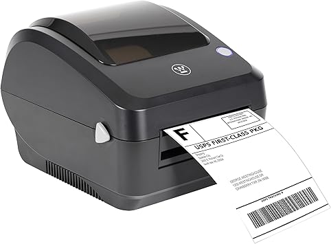 Westinghouse Thermal Shipping Label Printer USB, 4x6 Label Commercial Grade, Compatible with USPS, UPS, FedEx, eBay, Shopify, Amazon, & More, Desktop Label Printer for Packages, Includes Sample Labels