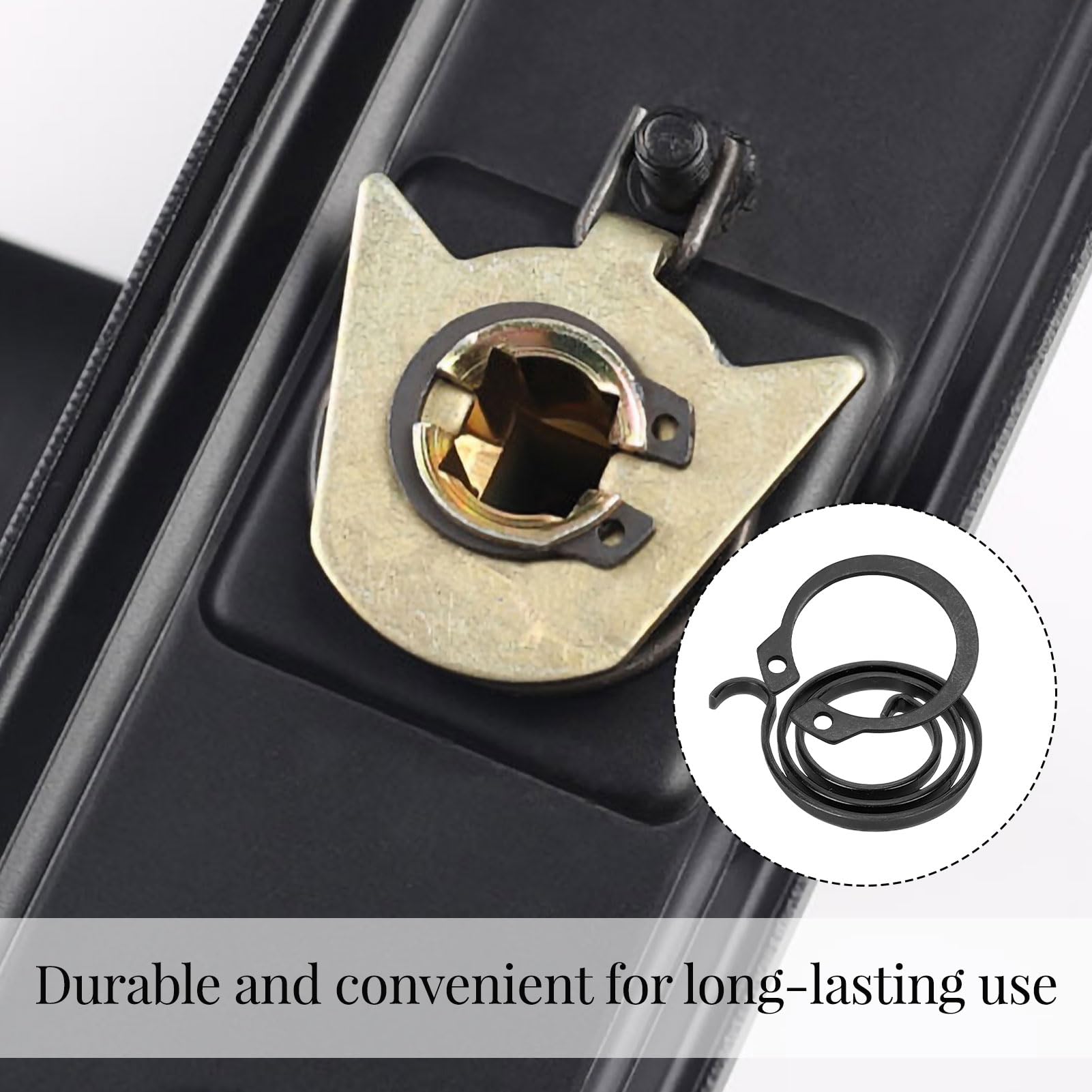 Door Handle Spring,Pack of 10 Door Handle Springs Replacement DIY Repair Kit,Doors Handles Springs Cassette - Image 4