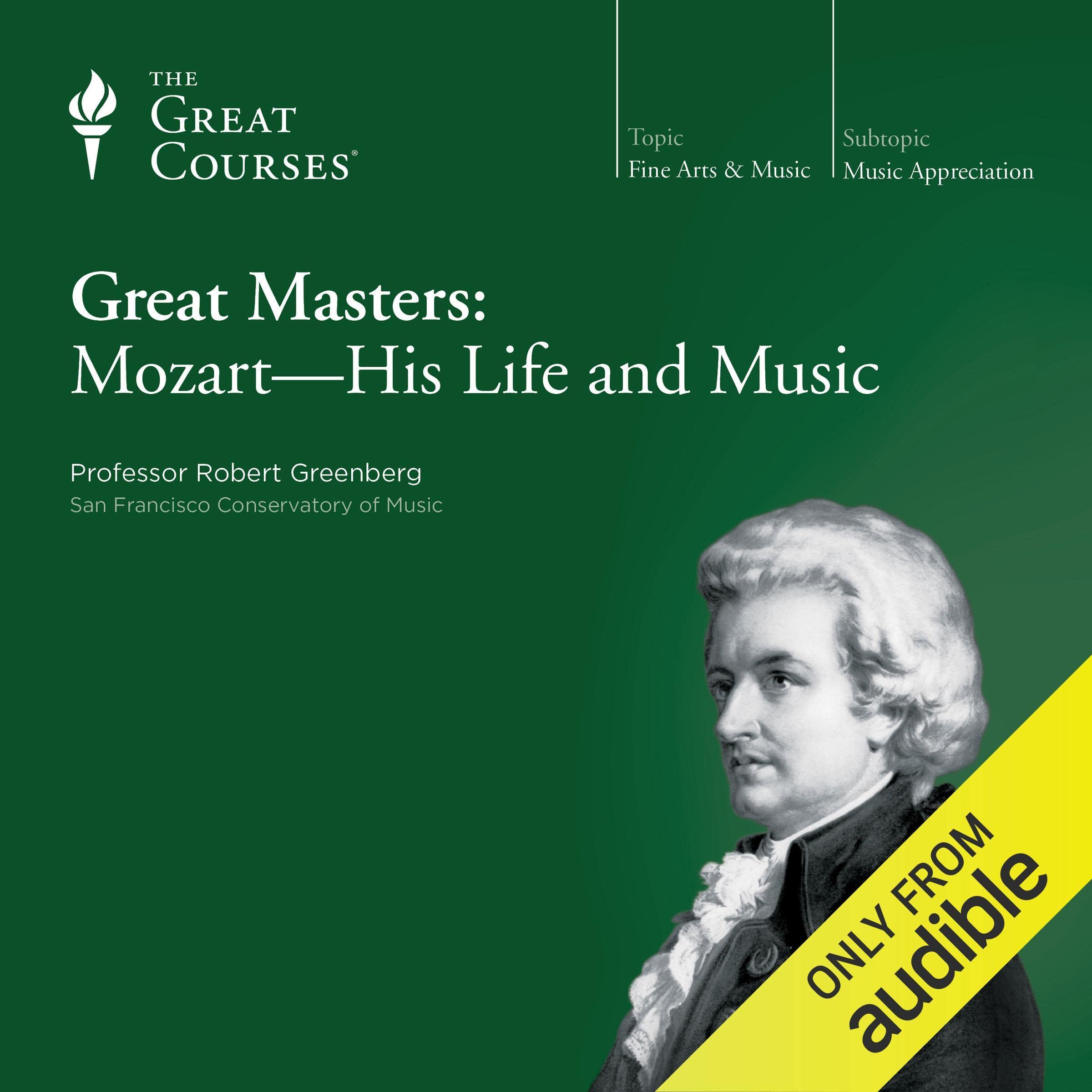 Cover art for Great Masters: Mozart - His Life and Music