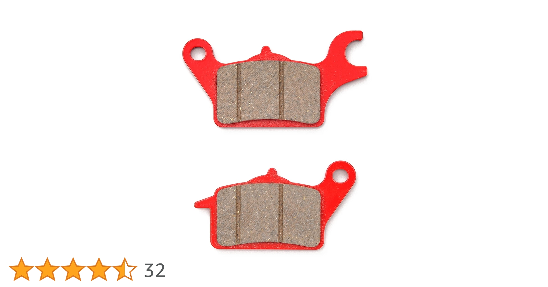 専用125枚 Amazon | デイトナ(Daytona) バイク ブレーキパッド 赤パッド