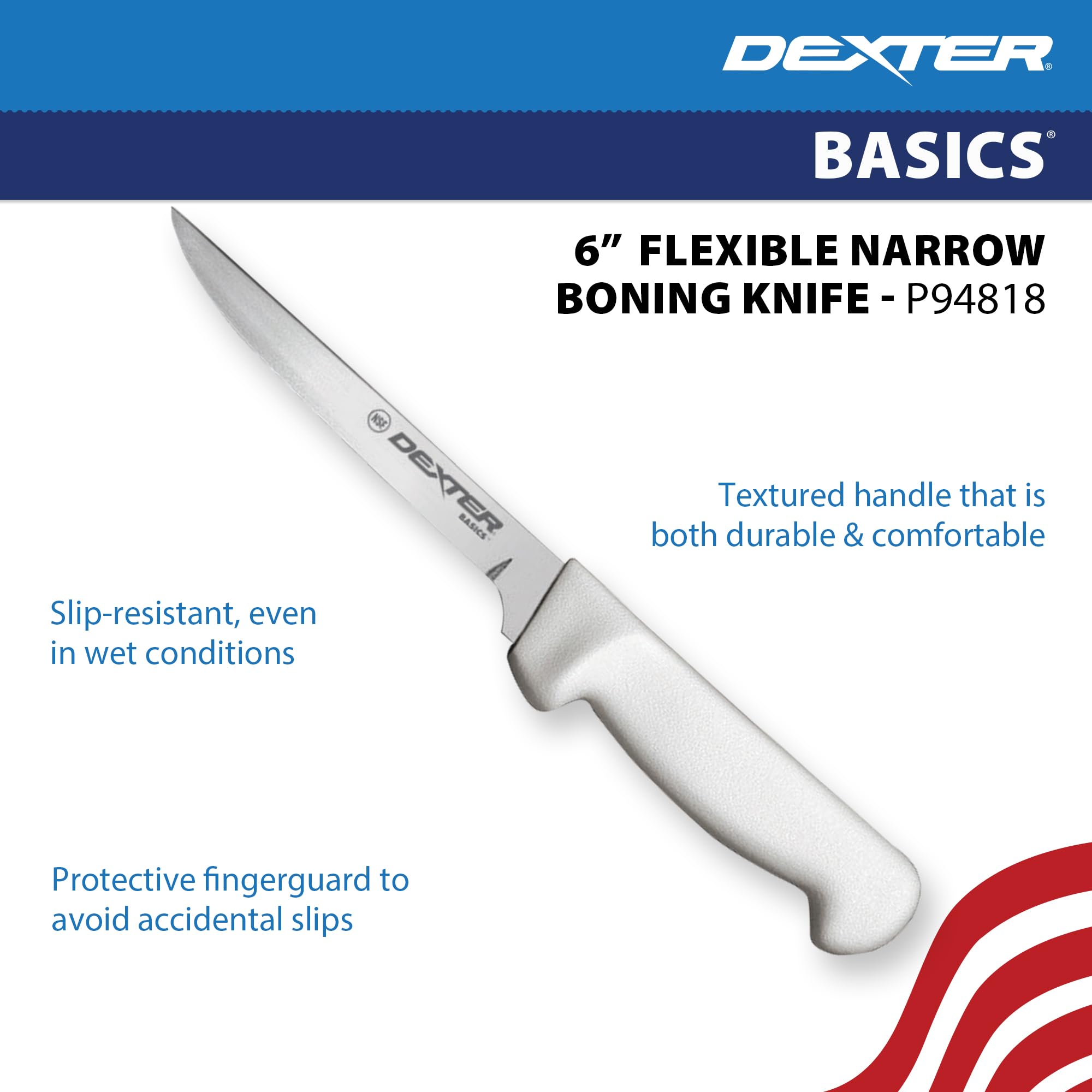 Dexter Boning Knife - 6 Inch Flexible Blade -4 Dexter Boning Knife - 6 Inch Flexible Blade -4
