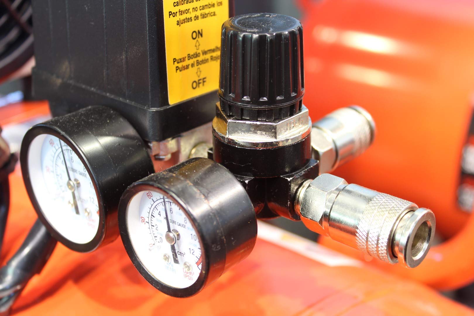 MADER POWER TOOLS - Compresor de aire (sin aceite) 100L 2HP - silencioso - ecologico - economico