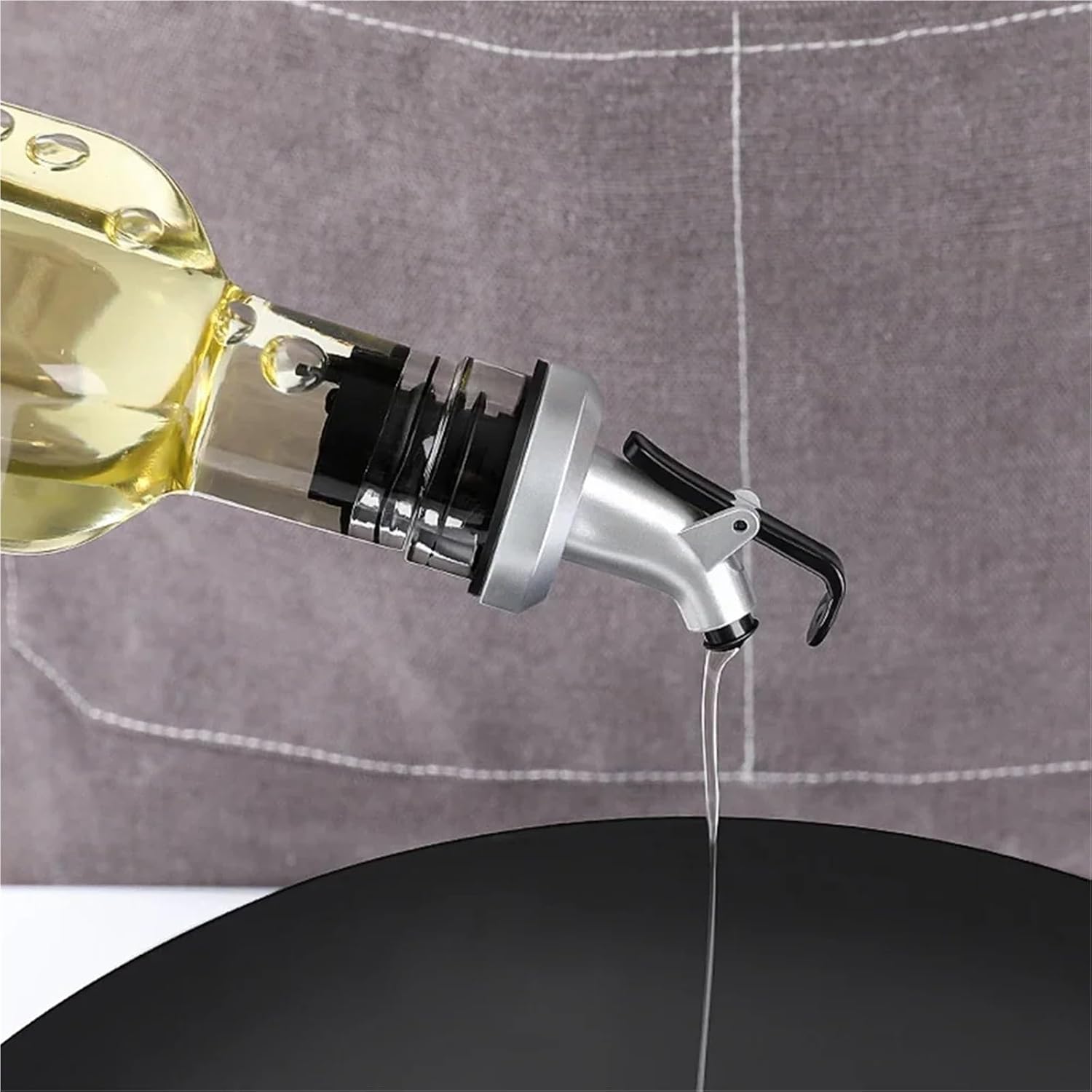 Speed Pourers 46PCS Leak-proof Oil Stoppers - Rubber Lock (Plastic Nozzle, Wine Pourer/Barware)