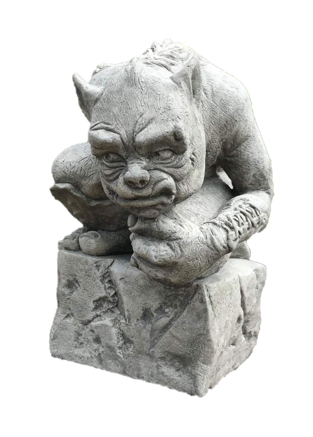 Rex-Garden Ornament-Gargoyle-Sculpture-Stone Statue-Home Patio-Decorative Gift