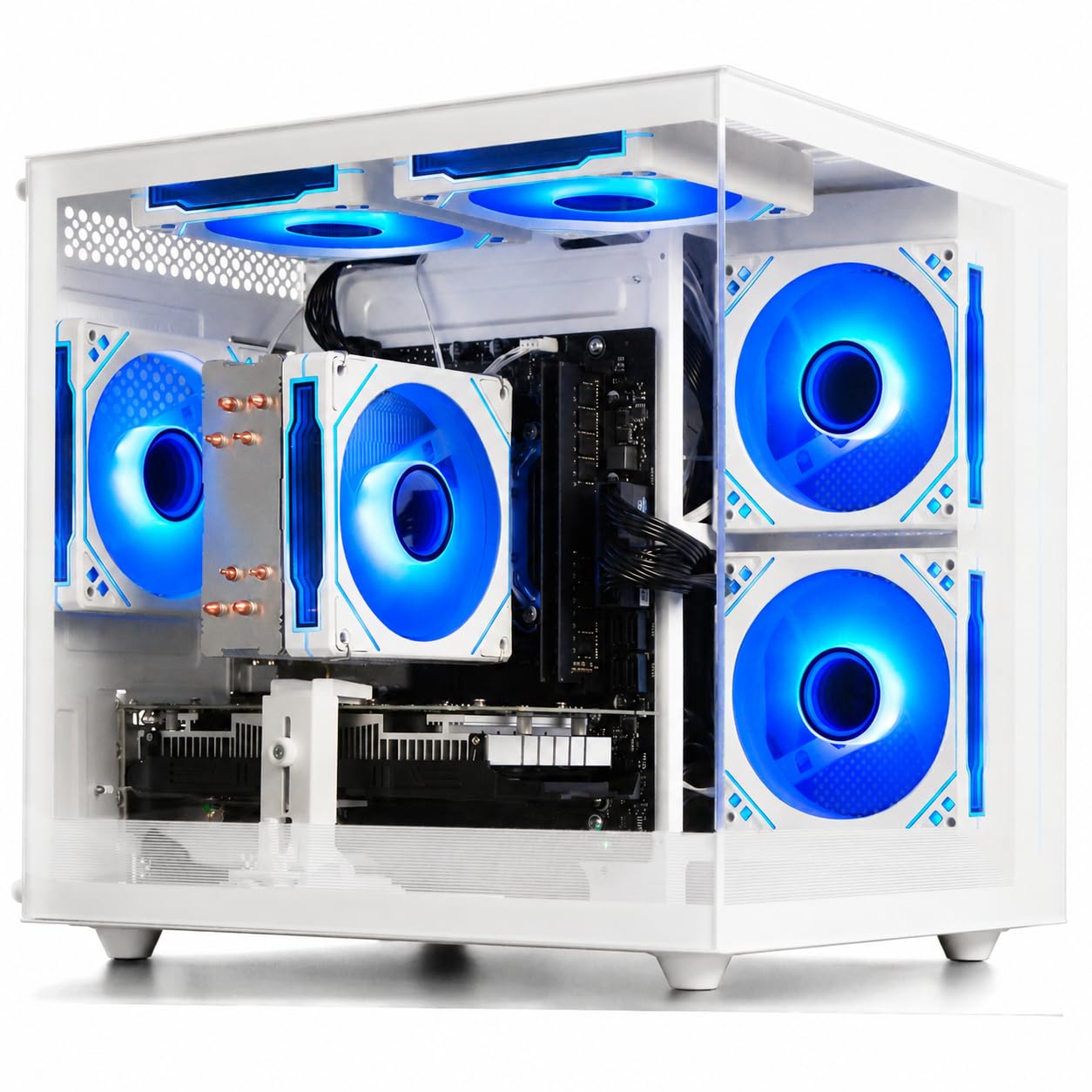 WIWB Gaming PC Desktop Radeon RX 6500XT