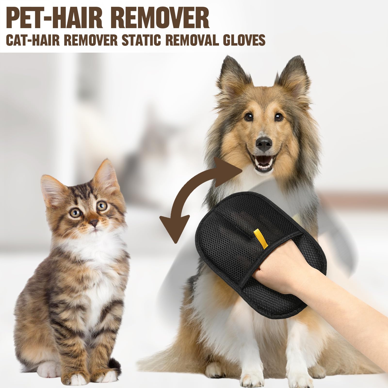 Rulli Rimuovi Peli Riutilizzabili Per Animali Domestici – Levapelucchi Lavabile In Gel Verde Per Vestiti, Divani E Tappeti – Super Appiccicoso E Portatile Per Cani E Gatti - 3