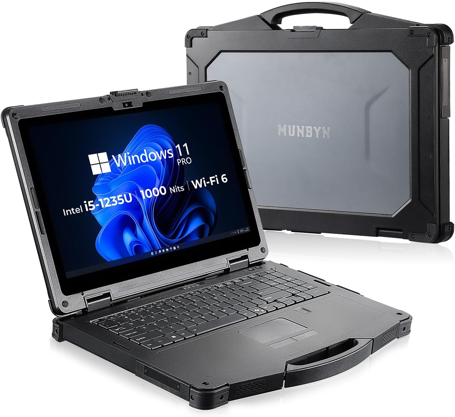 MUNBYN Rugged Laptop IRX16