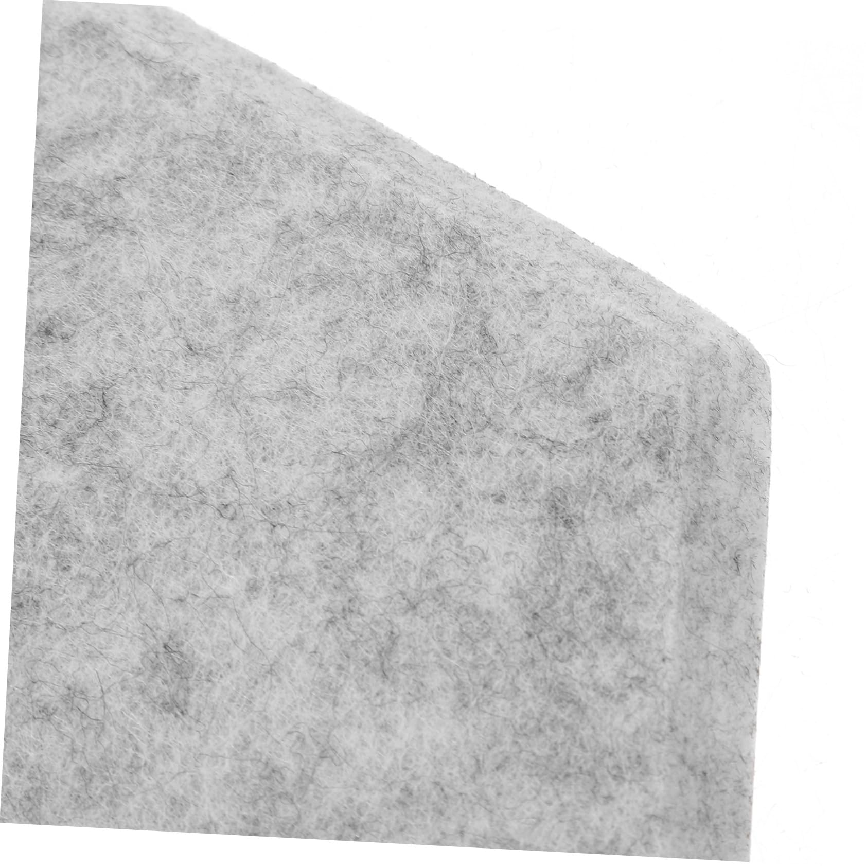 STOBAZA 12 piezas Paneles Acústicos para Pared Fieltro Insonorizante Gris Plata Material Absorbente Sonido Aislamiento para Estudio Oficina Hogar