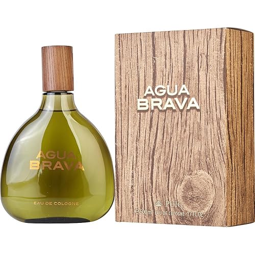 Agua Brava de Antonio Puig Eau de Colonia para hombre, 17 onzas