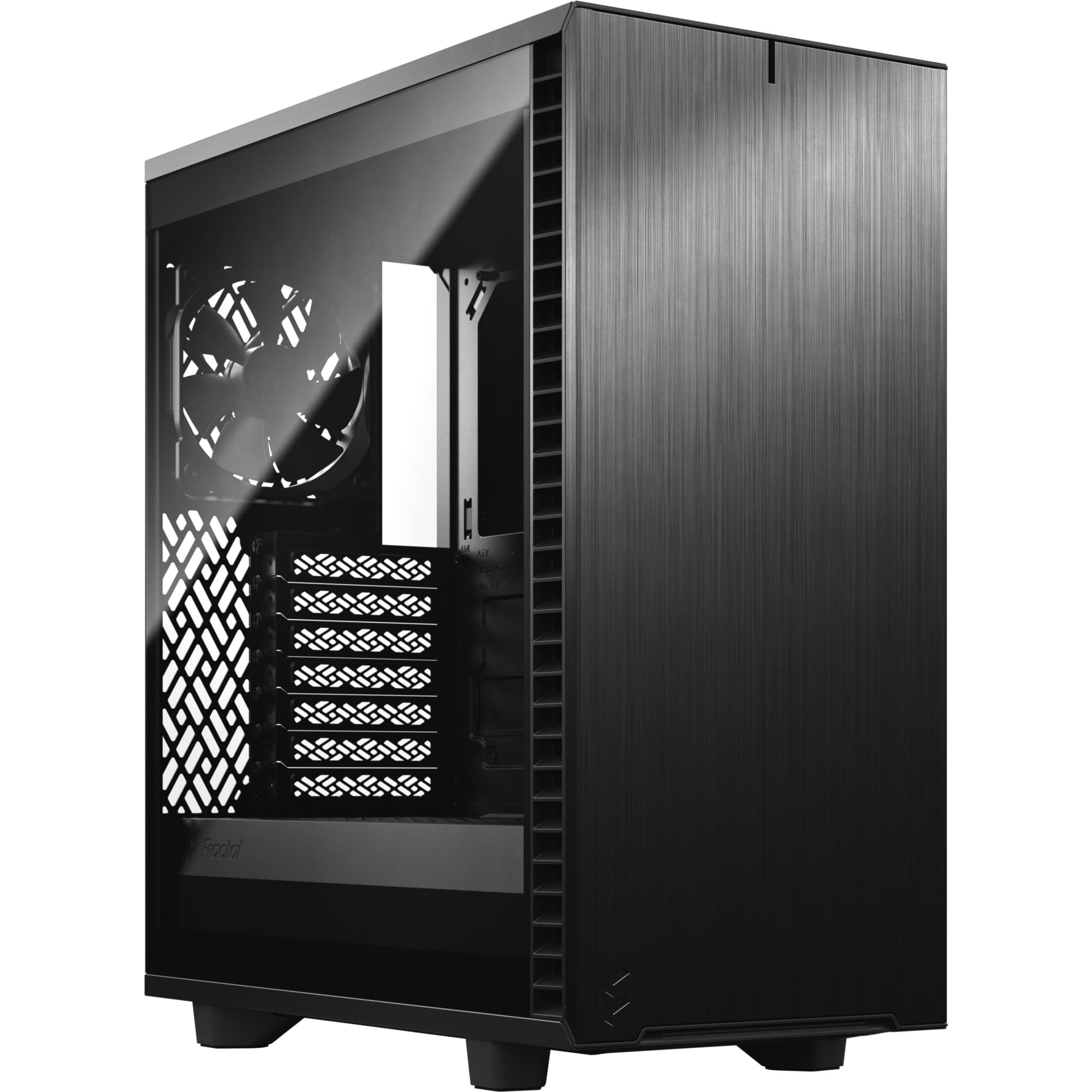 PCケース(自作PC用) Fractal Design Define 7 Compact Solid Amazon.com: Fractal Design Define 7 Compact Black Brushed