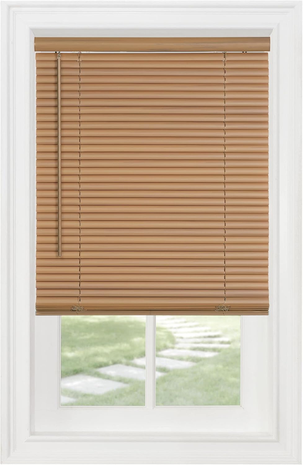 DefensDR Cordless Window Blinds Mini Blinds Vinyl Blind
