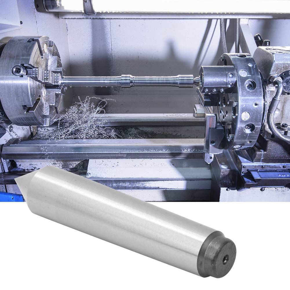 Pointe Conique Morse MT3-F112 60° - Pointe de Centrage CNC 125mm pour Machines à Fraisage - Accessoire de Précision Industrielle pour Usinage Métal Professionnel