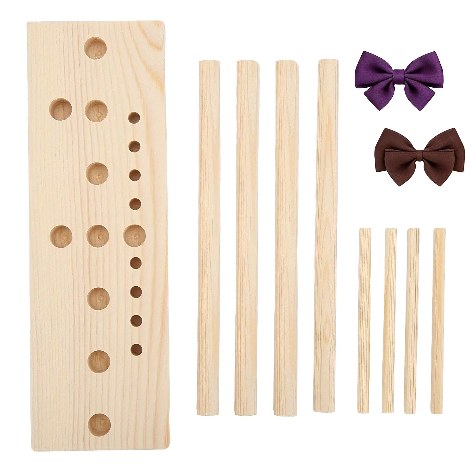 Bow Maker, Design Pro Bow Maker,Gift Bow Bowmaker Kit,Easy Bow Making Tool,Decor Bowmaking Large Bow Maker for Ribbon for DIY Decorations Corsages Craft Making
