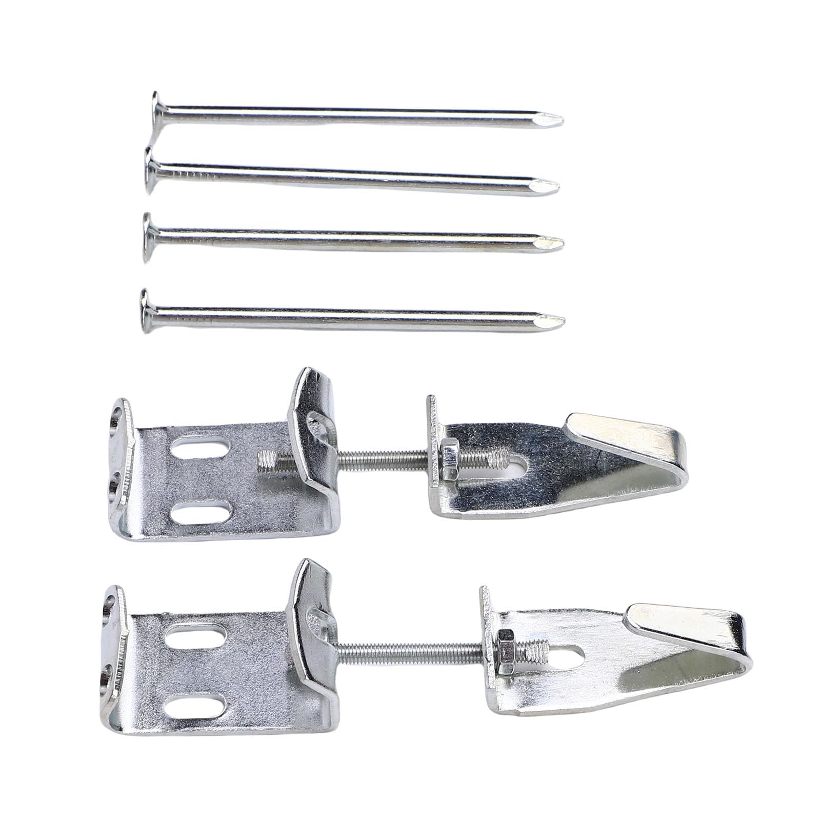 20er-Set Gitterwandhaken – Weiß, Eisen, 15x7x3 Cm – Vielseitig Für Steckgitterwände & Präsentationen