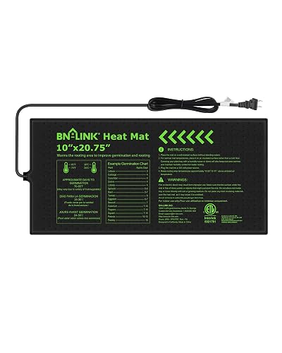 BN-LINK 10' x 20.75' Seedling Heat Mat for Seed Starting Plants Germination