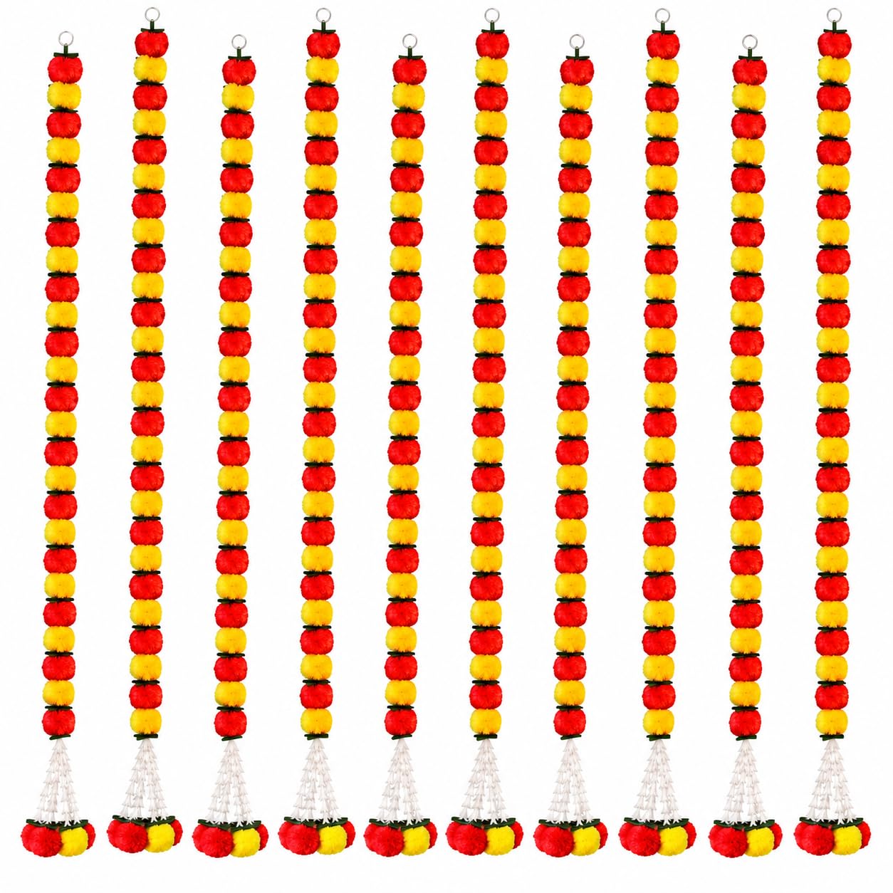 Rajasthan Marigold Garland - Diwali & Pooja Decor -9