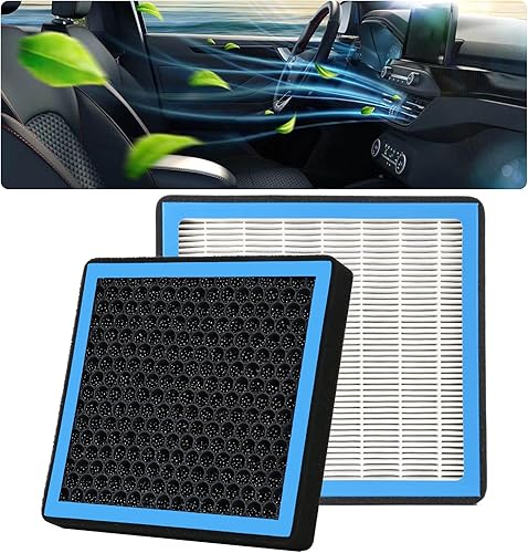 CF10285 Reemplazo del filtro de aire de cabina de carbón activado refresca el aire, el filtro HEPA elimina los olores PM2.5 para 4Runner Highlander