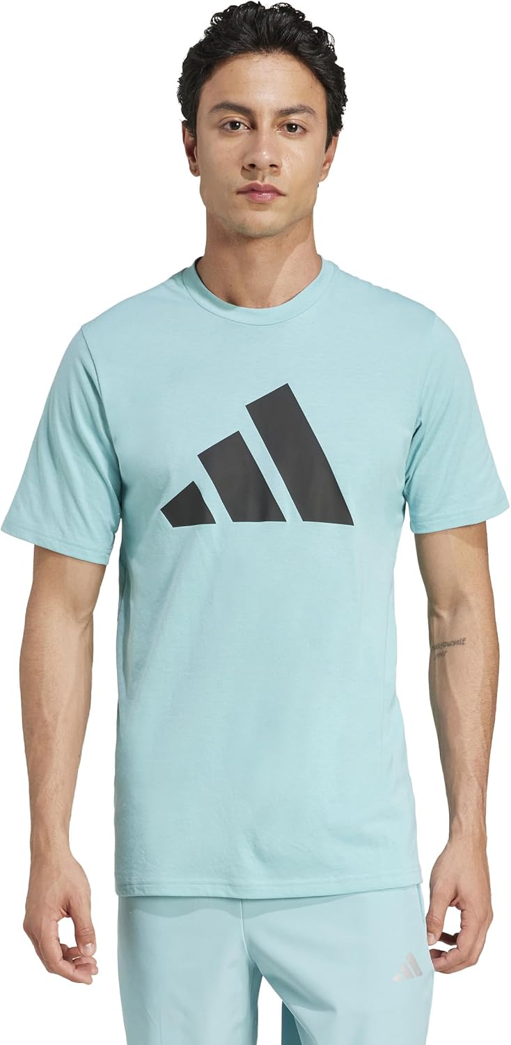 adidas Mens Train Essentials Feelready Logo Training T-Shirt