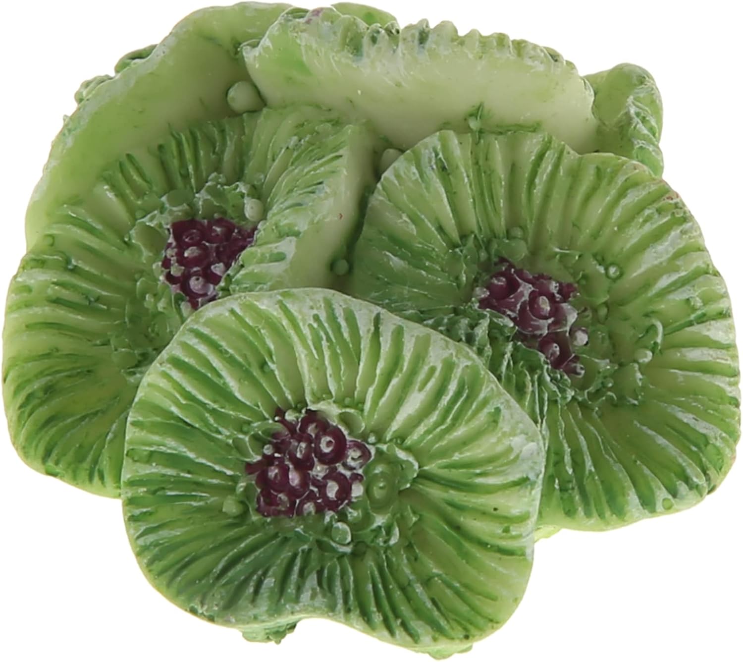 VOCOSTE Coral Reef Decor, Mini Faux Coral Decor for Aquarium Decorations, Green,1.5″x0.91″