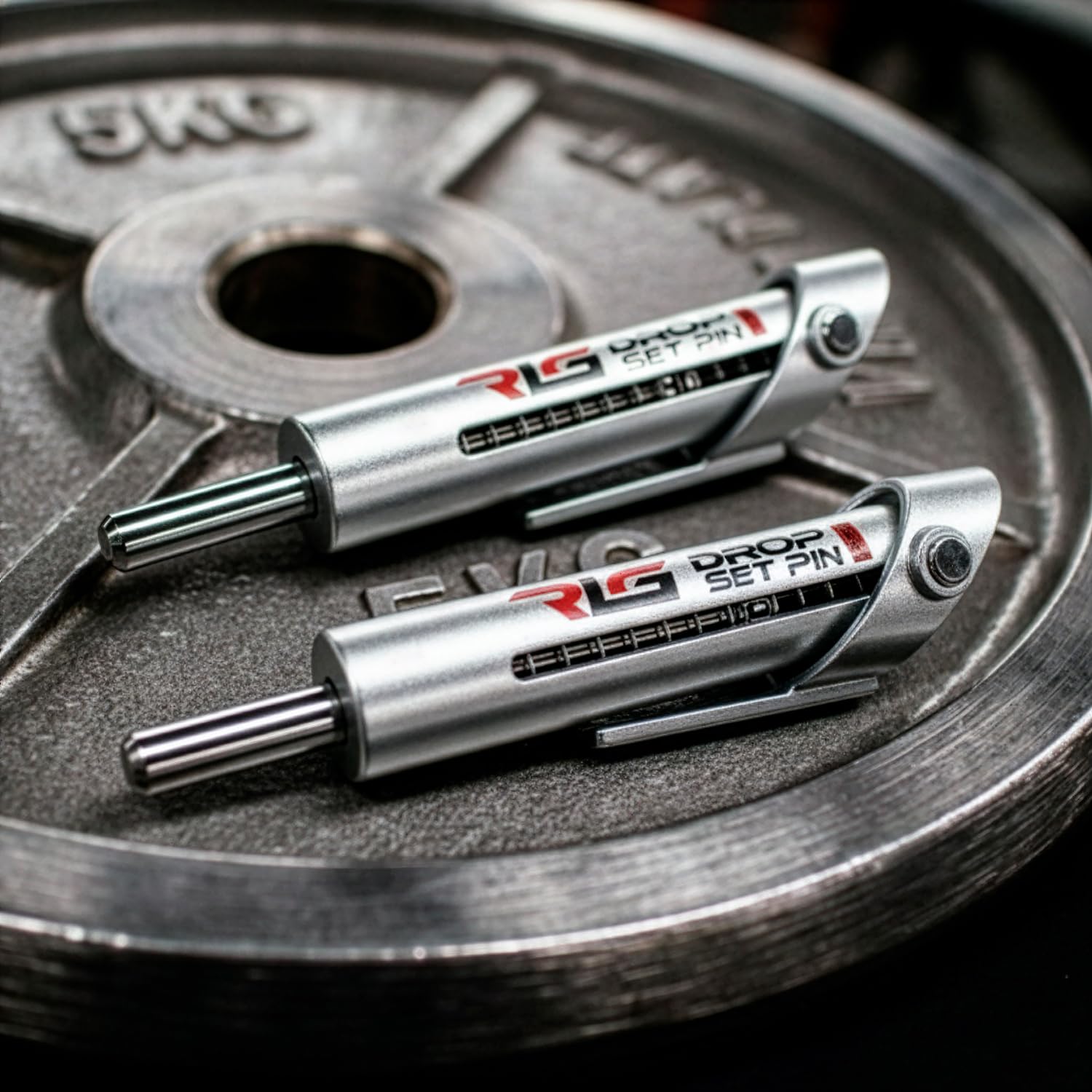 Drop Set Pins PRO per Palestra - Perni in Alluminio per Uso Professionale per Allenamento con Serie discendenti - Perni Automatici in Metallo di Grande Durata
