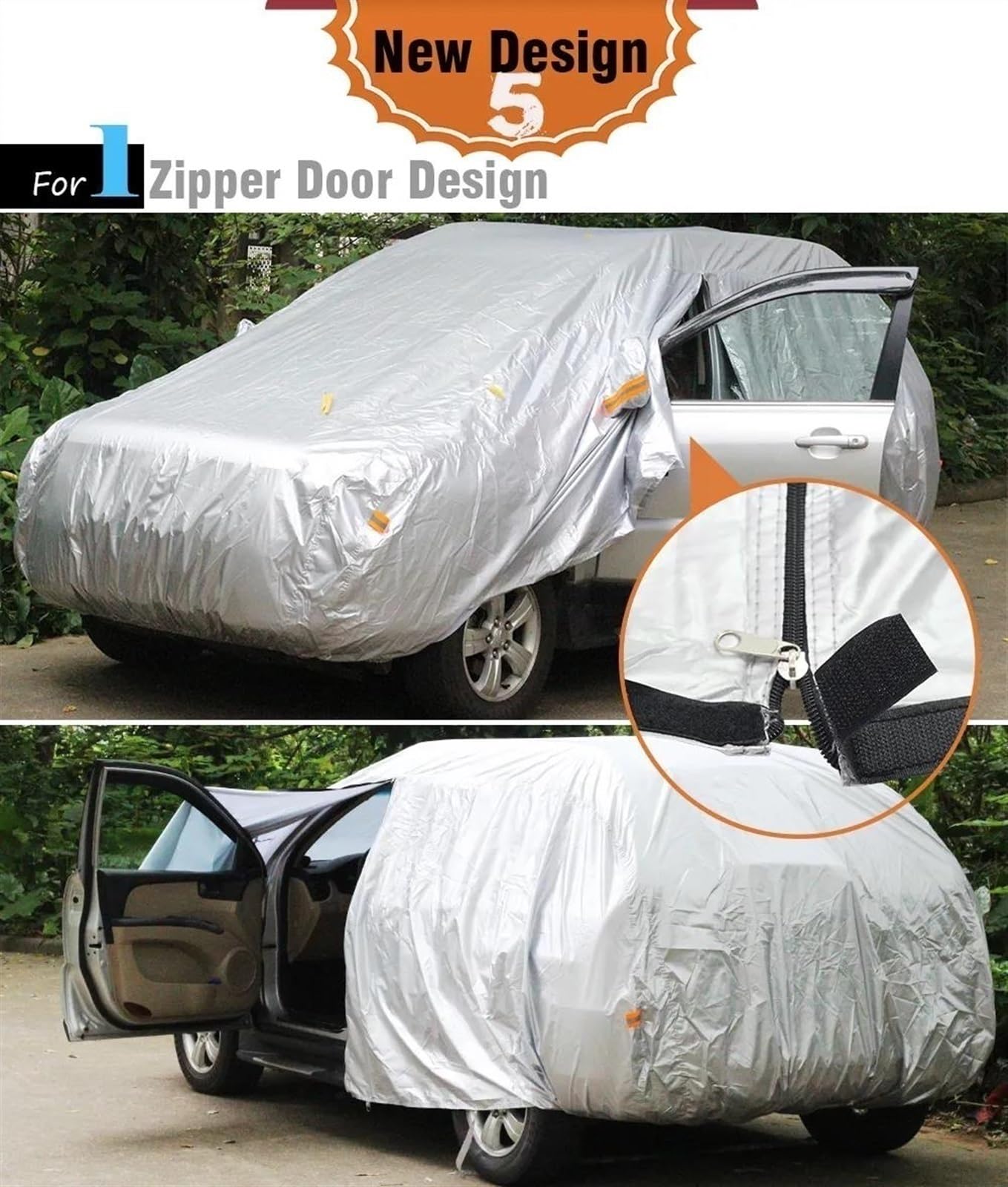 Copriauto Compatibile Con Fiat Per Qubo Per Sedici Per Multipla Copriauto Da Esterno Impermeabile Per Tutte Le Stagioni Traspirante Copertura Completa Protezione Solare E Pioggia