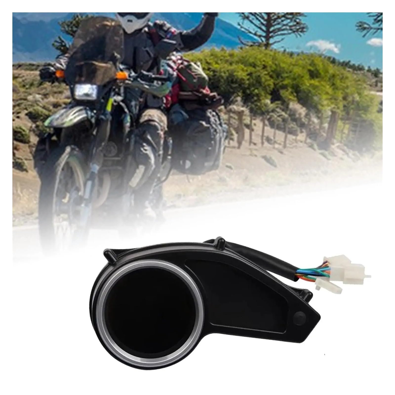 Contagiri contachilometri Motorrad-Tachometer Ersetzt Montage, Ersatzteil, Digitaler LED-Kilometerzähler per per Offroad CG150