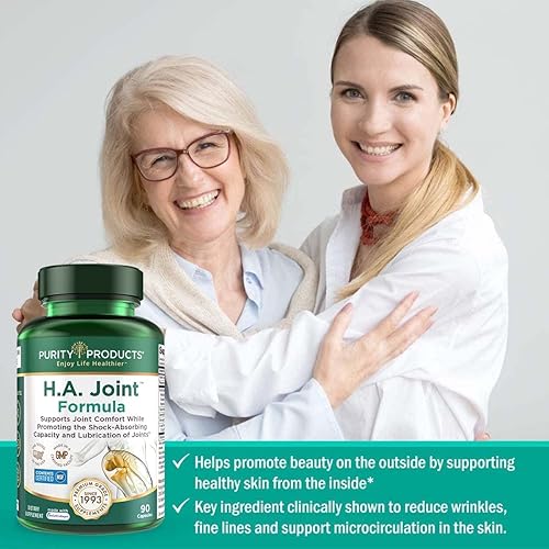 Miniatura 8 de Purity Products Fórmula para articulaciones de flexión + flexión articular H.A. (aceite de krill, ácido hialurónico de bajo peso molecular,