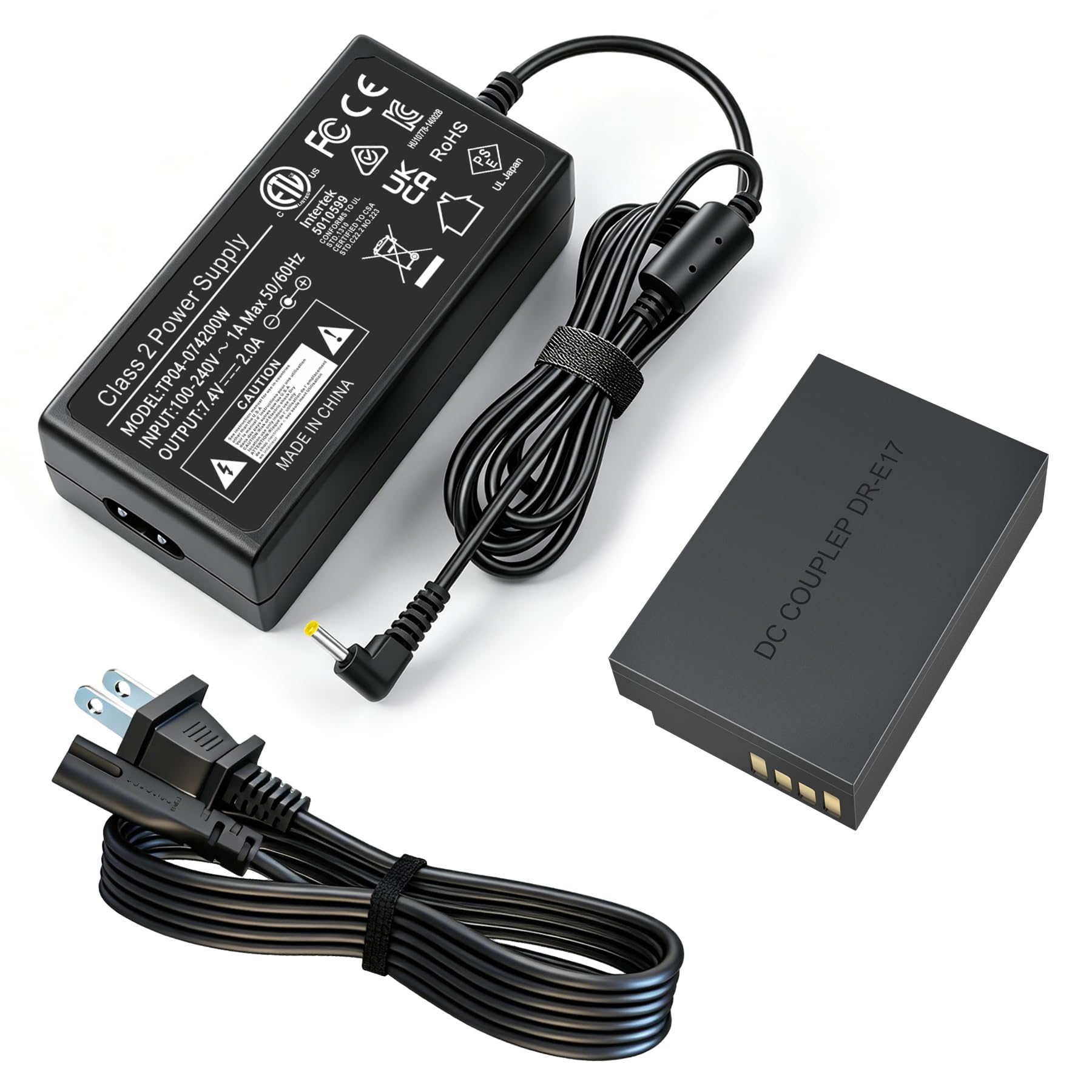 Amazon.com : HY1C ACK-E17 AC Power Adapter/DR-E17 DC Coupler Dummy