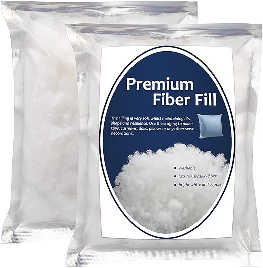 Bupete 100g/3.5oz Polyester Fiber Fill, Premium Fiber Fill